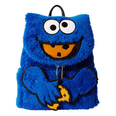 Sesame Street by Loungefly Plush Mini Backpack Cookie Monster 0671803536524