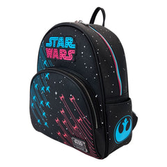 Star Wars by Loungefly Backpack Mini Neon 70s 0671803527164