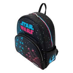 Star Wars by Loungefly Backpack Mini Neon 70s 0671803527164