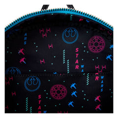 Star Wars by Loungefly Backpack Mini Neon 70s 0671803527164