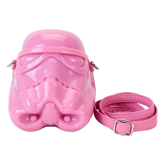 Star Wars by Loungefly Passport Bag Figural Neon Stormtrooper molded 0671803527171