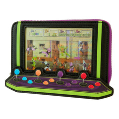 Teenage Mutant Ninja Turtles by Loungefly Wallet 40th Anniversary Vintage Arcade 0671803507210