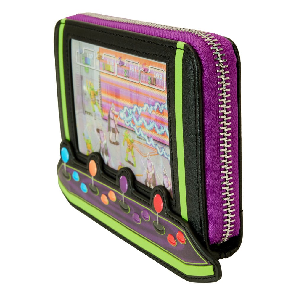 Teenage Mutant Ninja Turtles by Loungefly Wallet 40th Anniversary Vintage Arcade 0671803507210