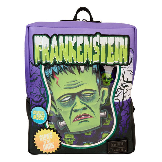 Universal Monsters by Loungefly Mini Backpack Frankenstein Neon Mask 0671803523418