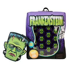 Universal Monsters by Loungefly Mini Backpack Frankenstein Neon Mask 0671803523418