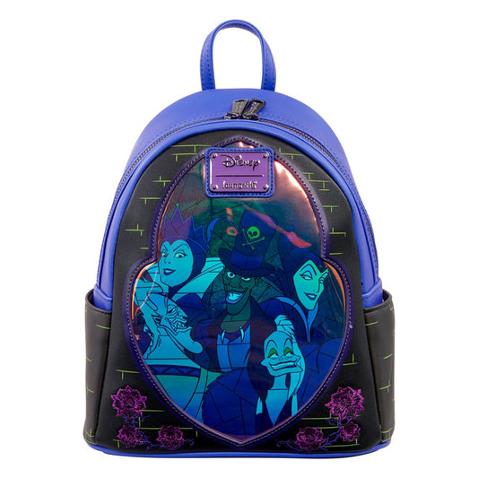 Disney by Loungefly Backpack Villains Stained Glass heo Exclusive 0671803394728