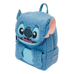 Disney by Loungefly Backpack Stitch Plush Pocket 0671803476479