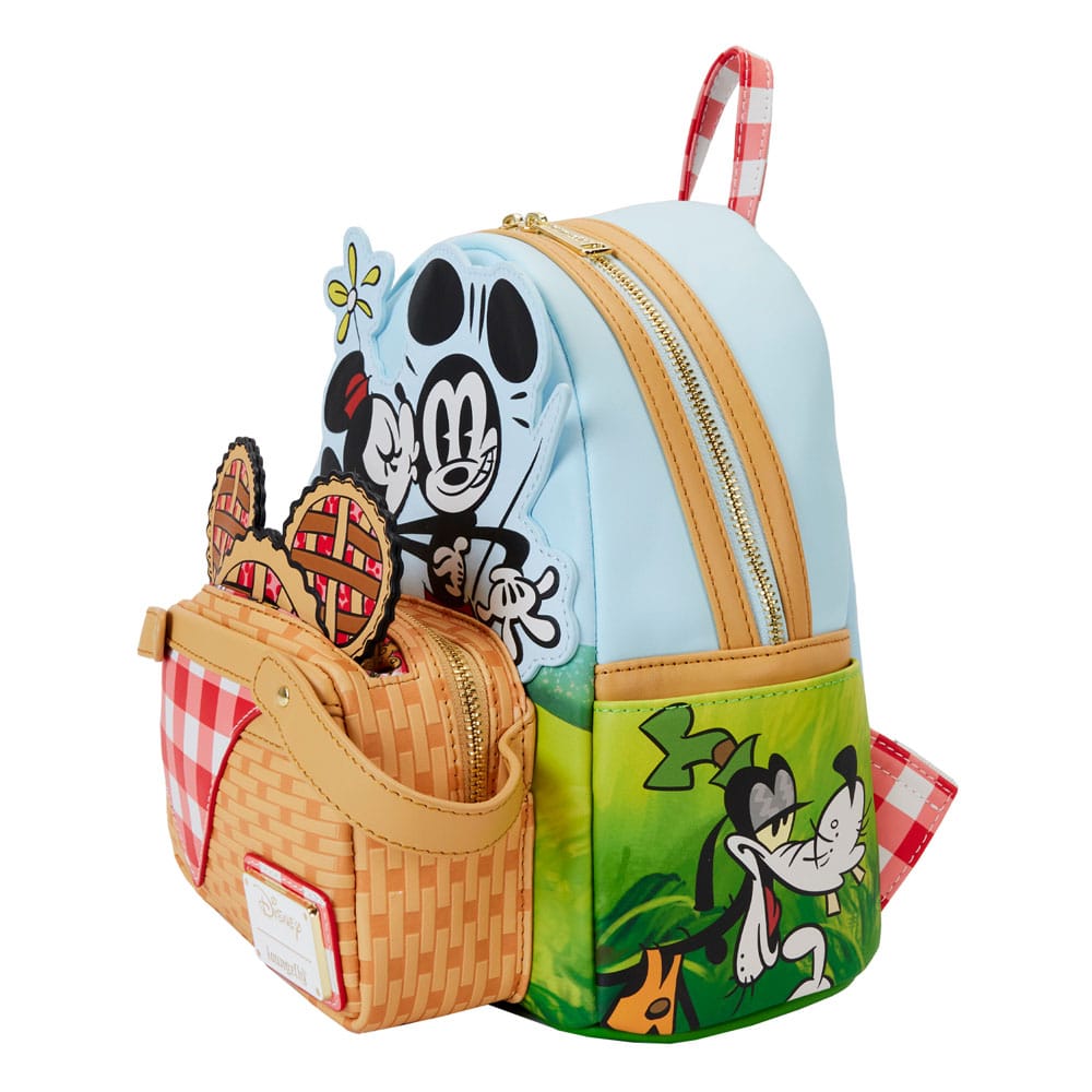 Disney by Loungefly Mini Backpack Mickey and friends Picnic 0671803511538