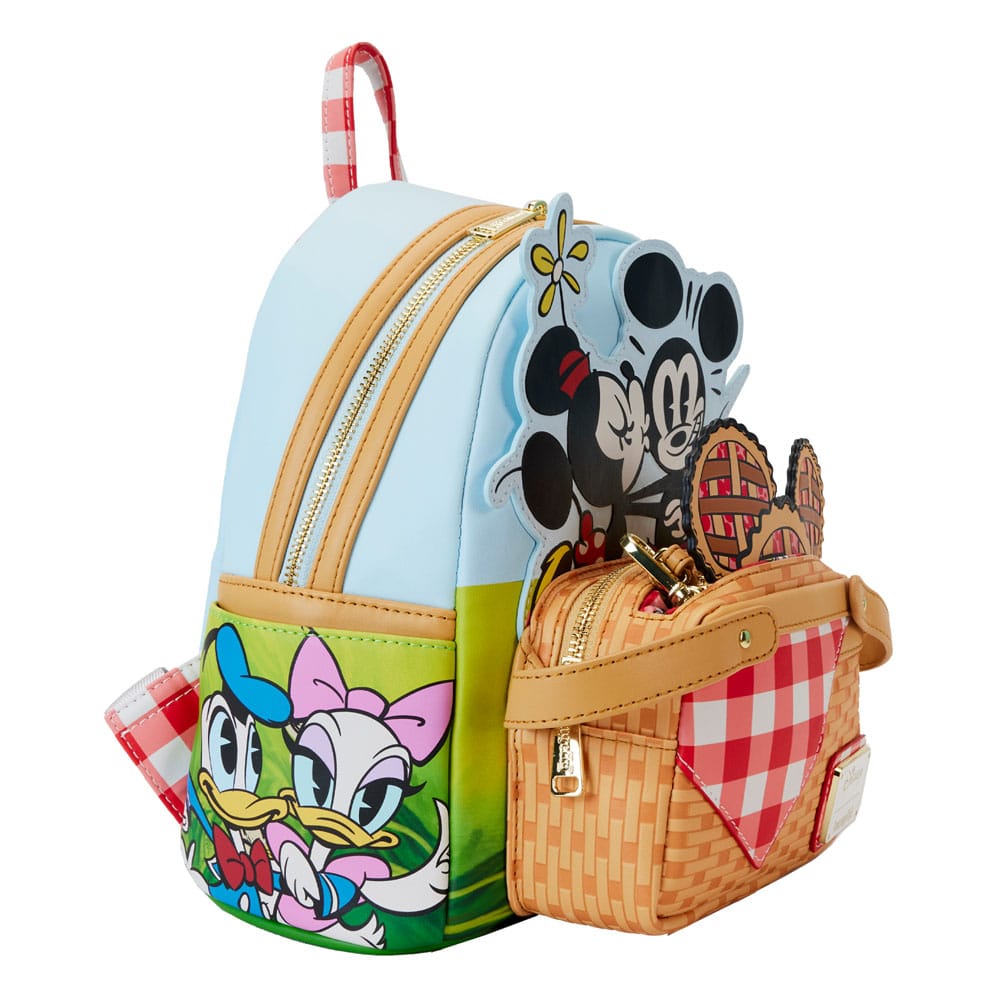 Disney by Loungefly Mini Backpack Mickey and friends Picnic 0671803511538