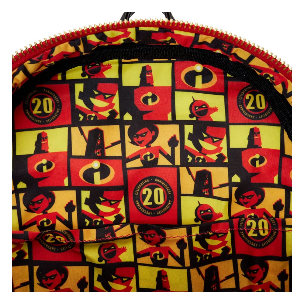 Pixar by Loungefly Mini Backpack The Incredibles 20th Anniversary Light Up Cosplay 0671803516373