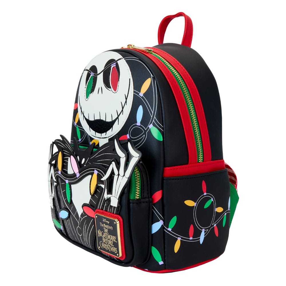 Nightmare before Christmas by Loungefly Mini Backpack Jack Light Up 0671803526990