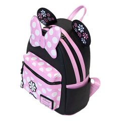 Disney by Loungefly Mini Backpack Minnie Floral Rock the Dots 0671803534223