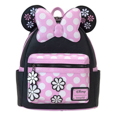 Disney by Loungefly Mini Backpack Minnie Floral Rock the Dots 0671803534223