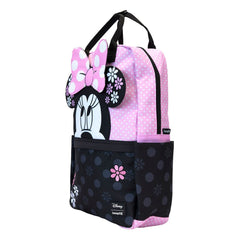 Disney by Loungefly Full-Size Backpack Minnie Floral Rock the Dots 0671803534230