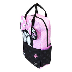 Disney by Loungefly Full-Size Backpack Minnie Floral Rock the Dots 0671803534230