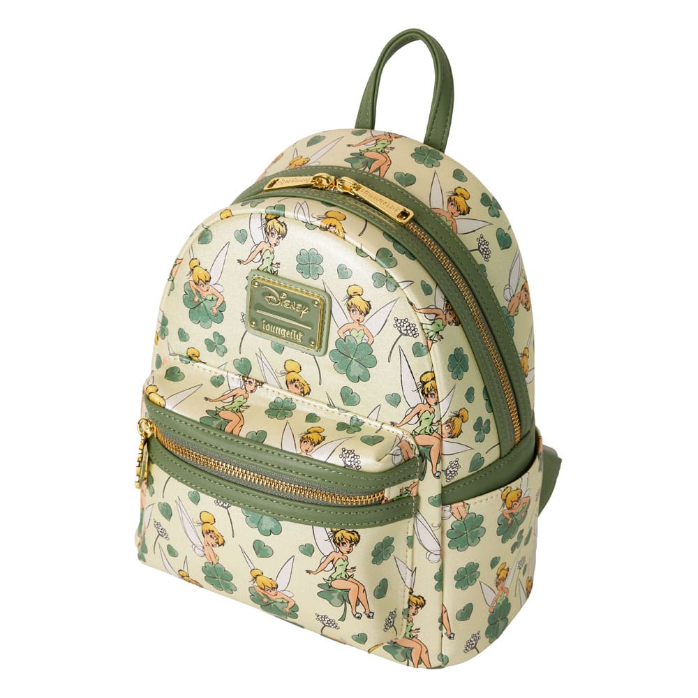 Disney by Loungefly Mini Backpack Tinker Bell 4-Leaf Clover 0671803536371