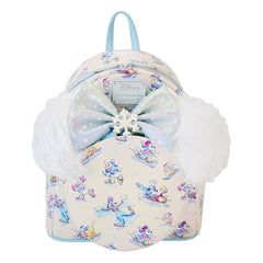 Disney by Loungefly Backpack & Headband Set Mickey & Friends Winter Wonderland AOP 0671803526815