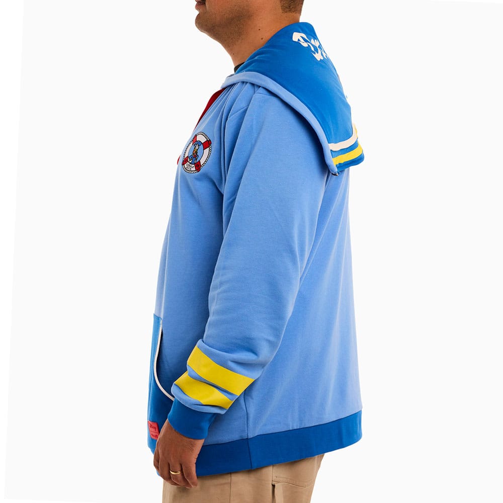 Disney by Loungefly hooded jacket Unisex Donald Duck 90th Anniversary Size S 0671803514881