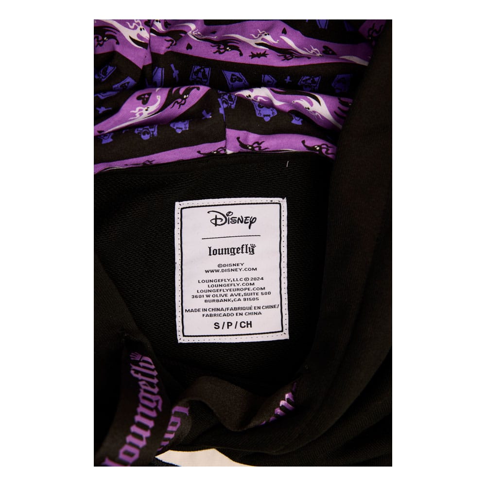 Nightmare Before Christmas by Loungefly Hoodie Sweater Zero Hearts  Size M 0671803535008