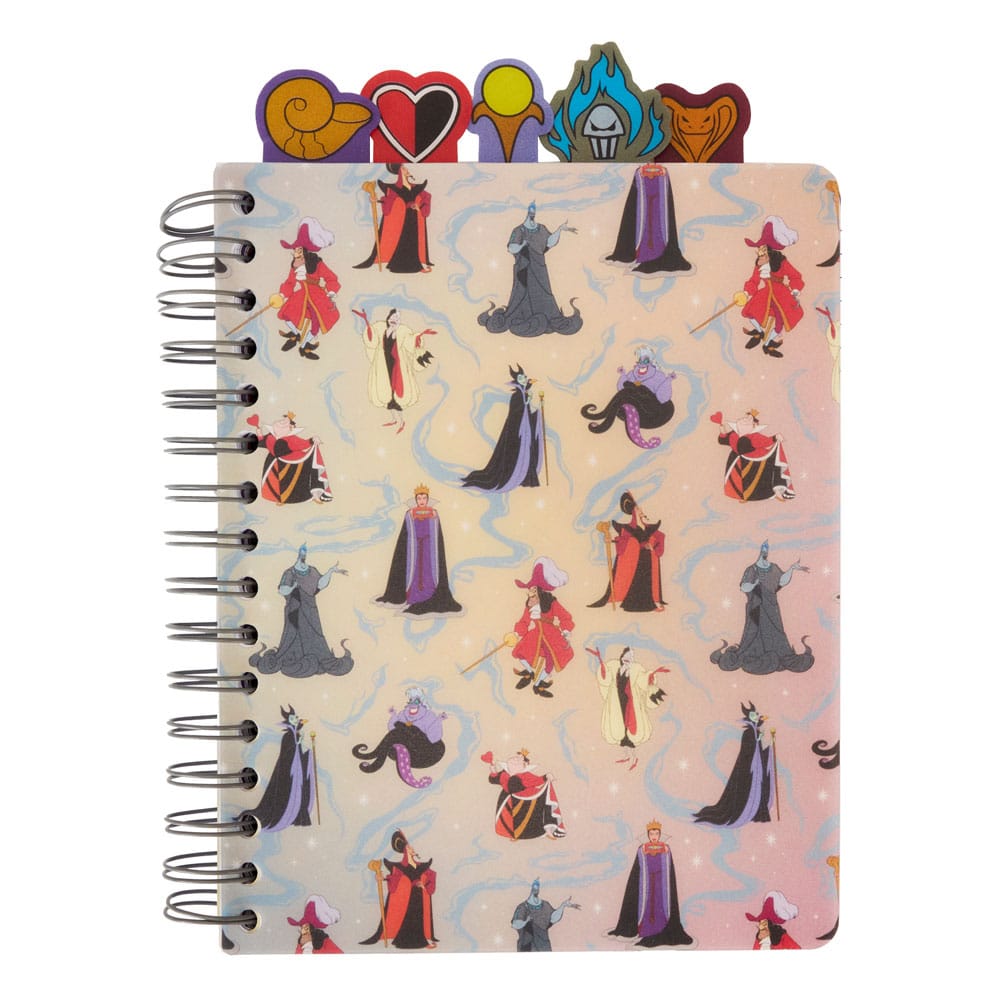 Disney Villains by Loungefly Notebook Tab Journal 0671803530409