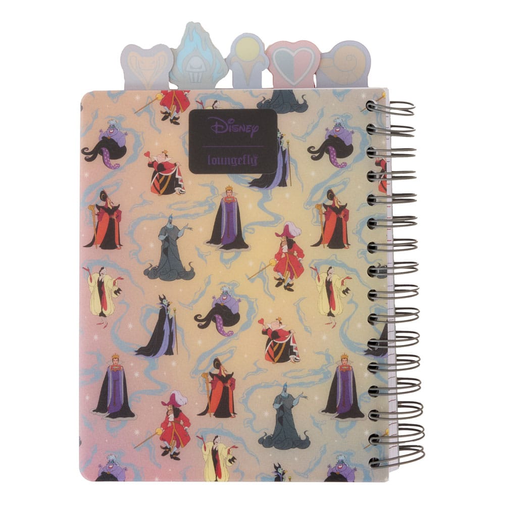 Disney Villains by Loungefly Notebook Tab Journal 0671803530409