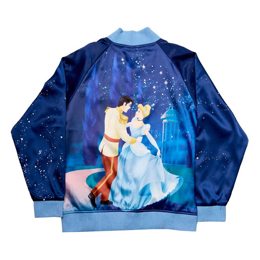 Disney by Loungefly Bomber Jacket Cinderella 75th Anniversary  Size S 0671803542334