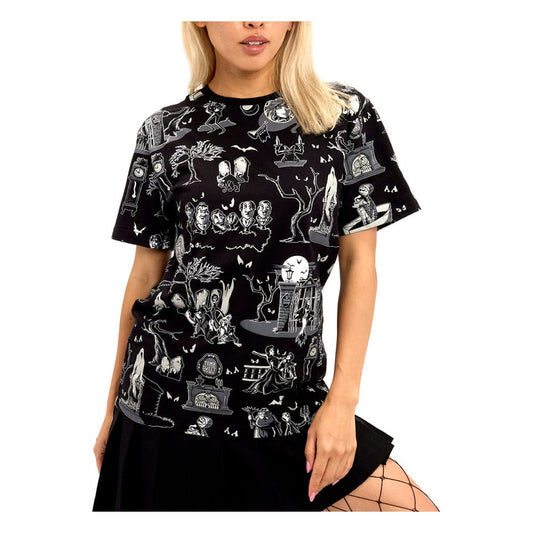 Disney by Loungefly Tee T-Shirt Unisex Haunted Mansion Size S 0671803525382