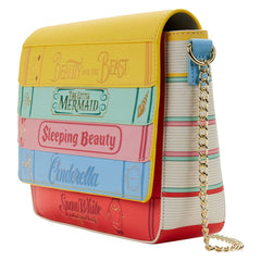 Disney by Loungefly Crossbody Bag Princess Books Classics 0671803409088