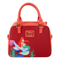 Disney by Loungefly Passport Bag Figural 35th Anniversary Ariel Face 0671803505889