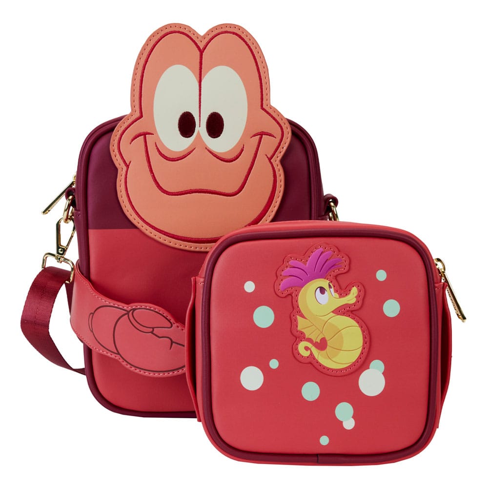 Disney by Loungefly Passport Bag Figural 35th Anniversary Sebastian 0671803505896