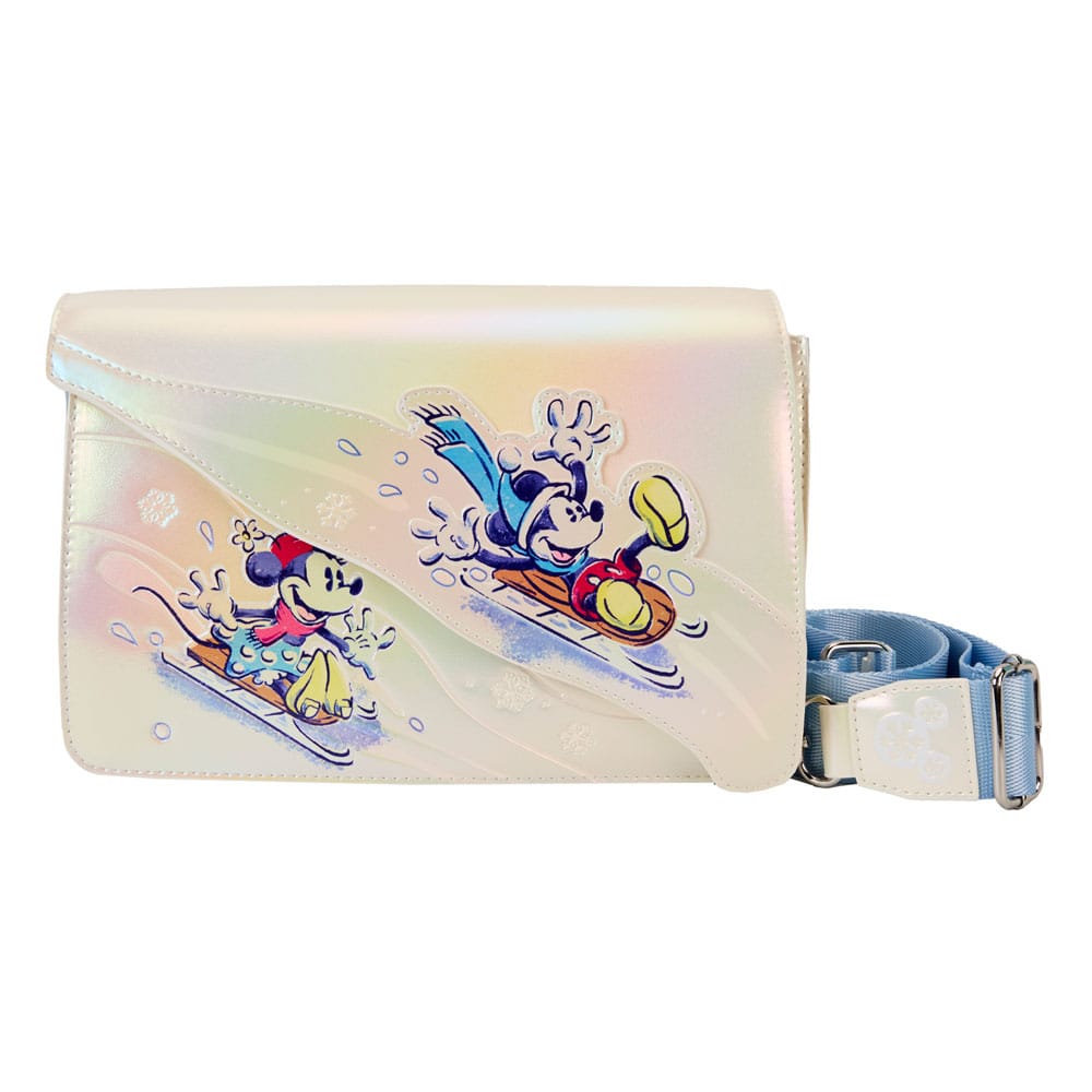 Disney by Loungefly Crossbody Mickey and friends Winter Wonderland 0671803526822