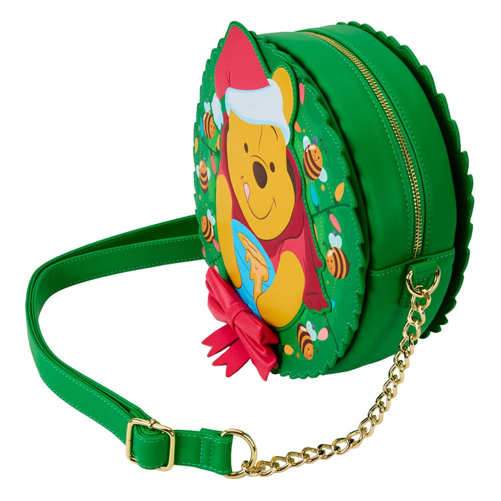 Disney by Loungefly Crossbody Winnie the Pooh Stuck in Wreath 0671803527034