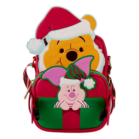 Disney by Loungefly Crossbody Winnie the Pooh Santa Pooh Crossbuddies 0671803527058