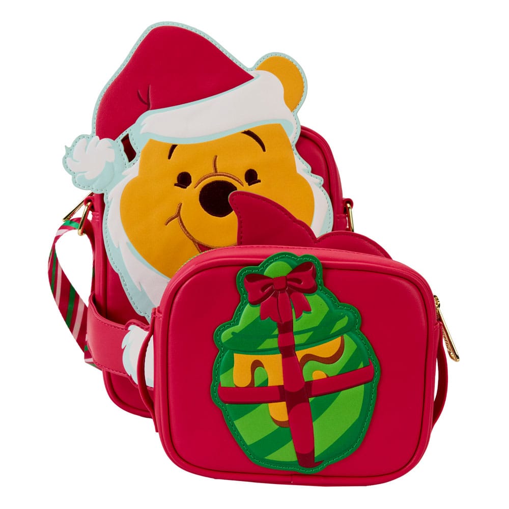 Disney by Loungefly Crossbody Winnie the Pooh Santa Pooh Crossbuddies 0671803527058