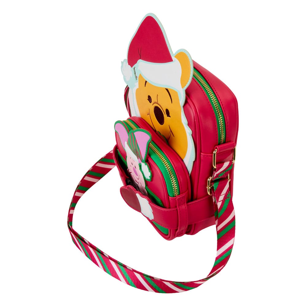 Disney by Loungefly Crossbody Winnie the Pooh Santa Pooh Crossbuddies 0671803527058