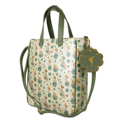 Disney by Loungefly Tote Bag with Coin Purse Tinker Bell 4-Leaf Clover 0671803536395