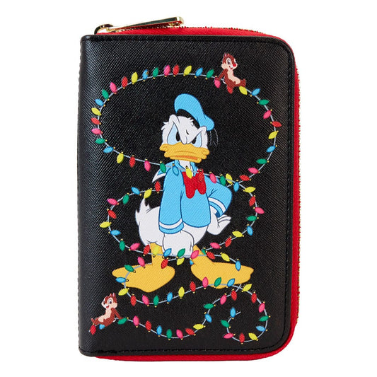 Disney by Loungefly Wallet Donald Wrapped in Lights 0671803526976