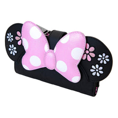 Disney by Loungefly Wallet Minnie Floral Rock the Dots Flap 0671803534261