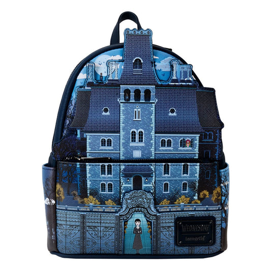 Wednesday by Loungefly Backpack Mini Nevermore Academy 0671803527928