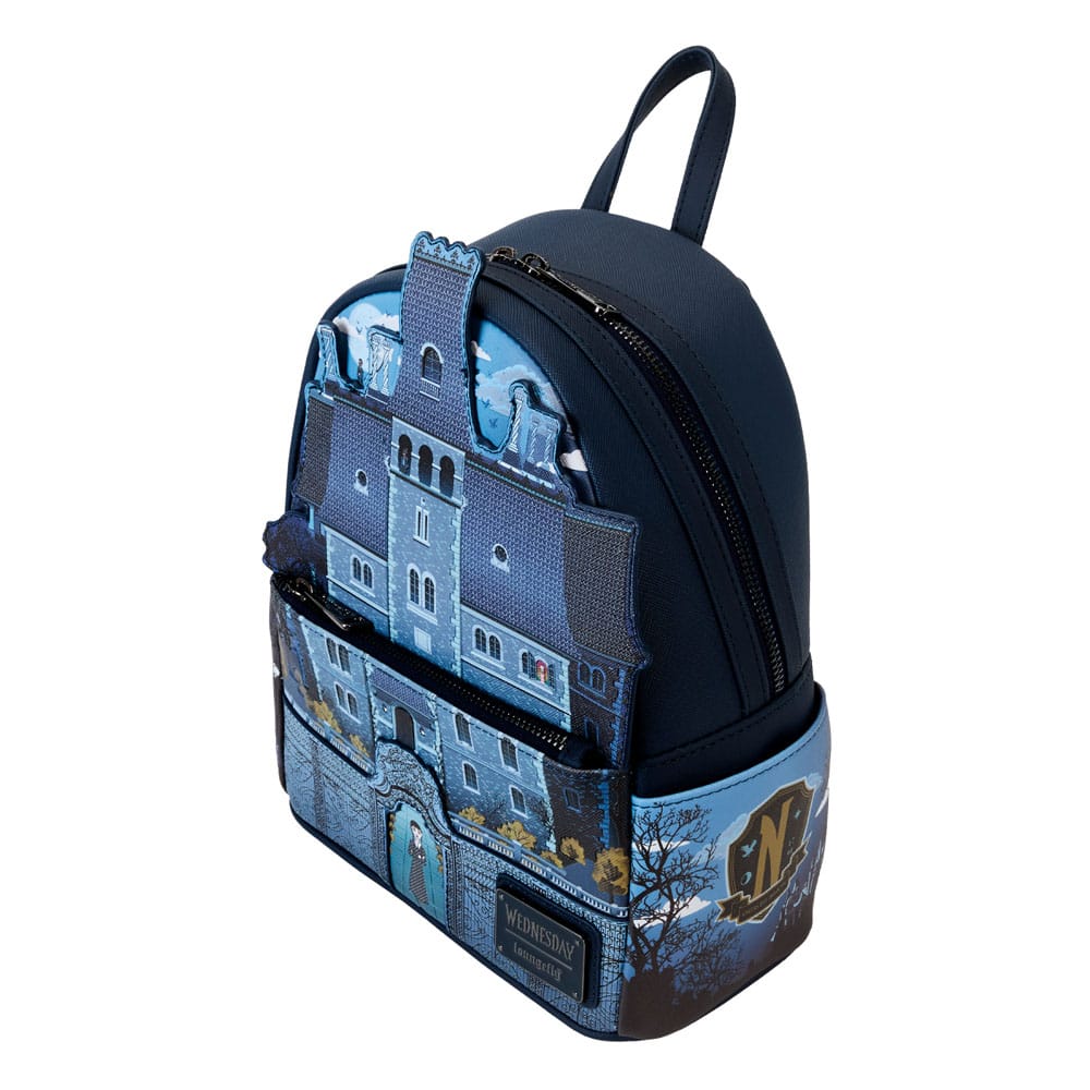 Wednesday by Loungefly Backpack Mini Nevermore Academy 0671803527928