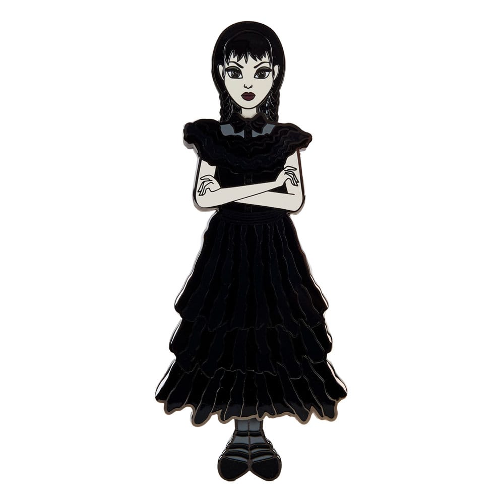 Wednesday by Loungefly Enamel Pins 4-Set Wednesday Addams Paper Doll 3 cm 0671803528574