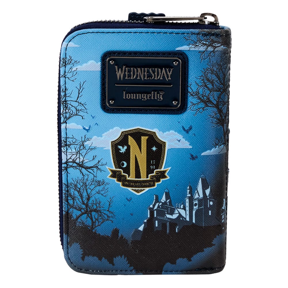 Wednesday by Loungefly Wallet Nevermore Castle 0671803527942