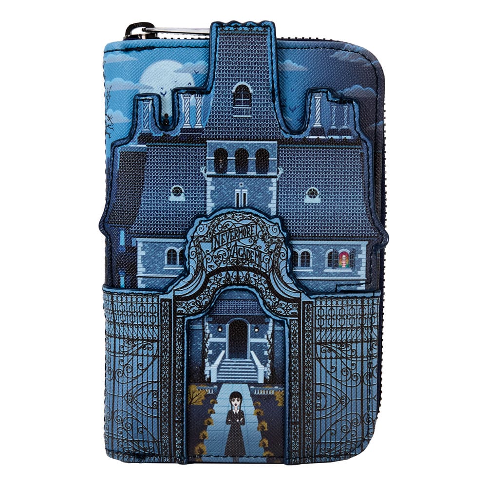 Wednesday by Loungefly Wallet Nevermore Castle 0671803527942