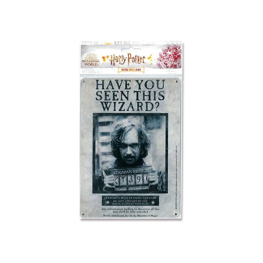 Harry Potter Tin Sign Have You Seen This Wizard 15 x 21 cm 4045846388239