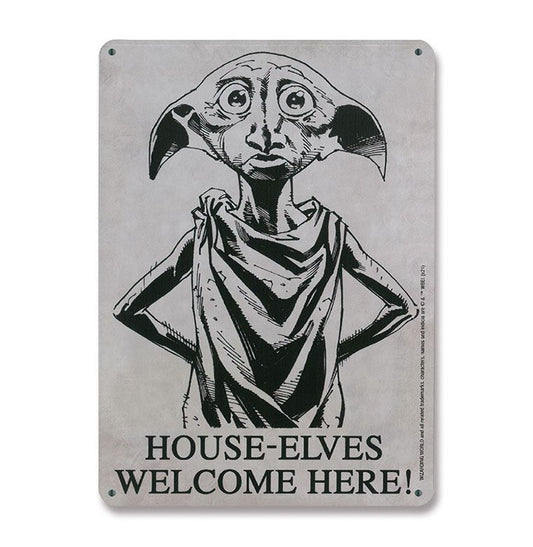 Harry Potter Tin Sign House-Elves 15 x 21 cm 4045846388642