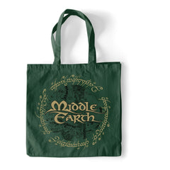 Lord of The Rings Tote Bag Middle Earth 5056811512022