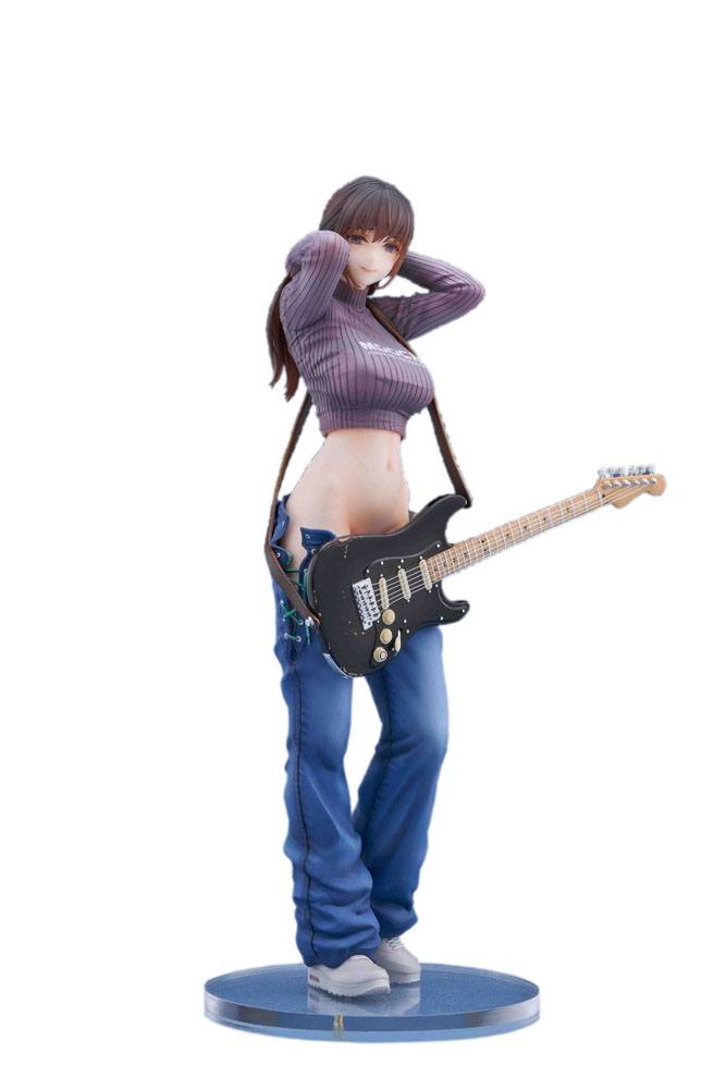 Original Character PVC 1/7 Guitar Girl Illustrated by Hitomio16 Deluxe Ver. 25 cm 6974982160110