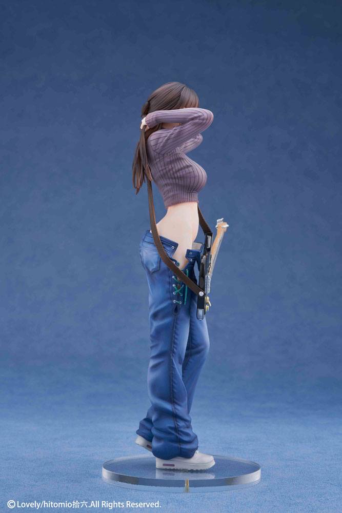 Original Character PVC 1/7 Guitar Girl Illustrated by Hitomio16 Deluxe Ver. 25 cm 6974982160110