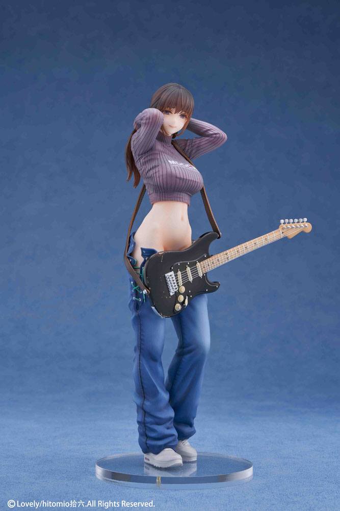 Original Character PVC 1/7 Guitar Girl Illustrated by Hitomio16 Deluxe Ver. 25 cm 6974982160110