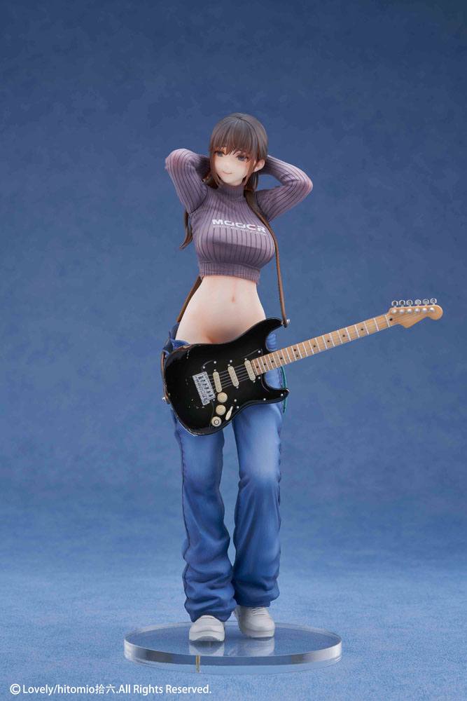 Original Character PVC 1/7 Guitar Girl Illustrated by Hitomio16 Deluxe Ver. 25 cm 6974982160110